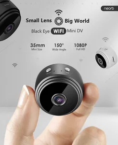Mini Hidden Camera Home Surveillance Magnetic Mount