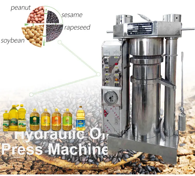 
high quality automatic mustard oil machine hydraulic oil presser  (1711453962)