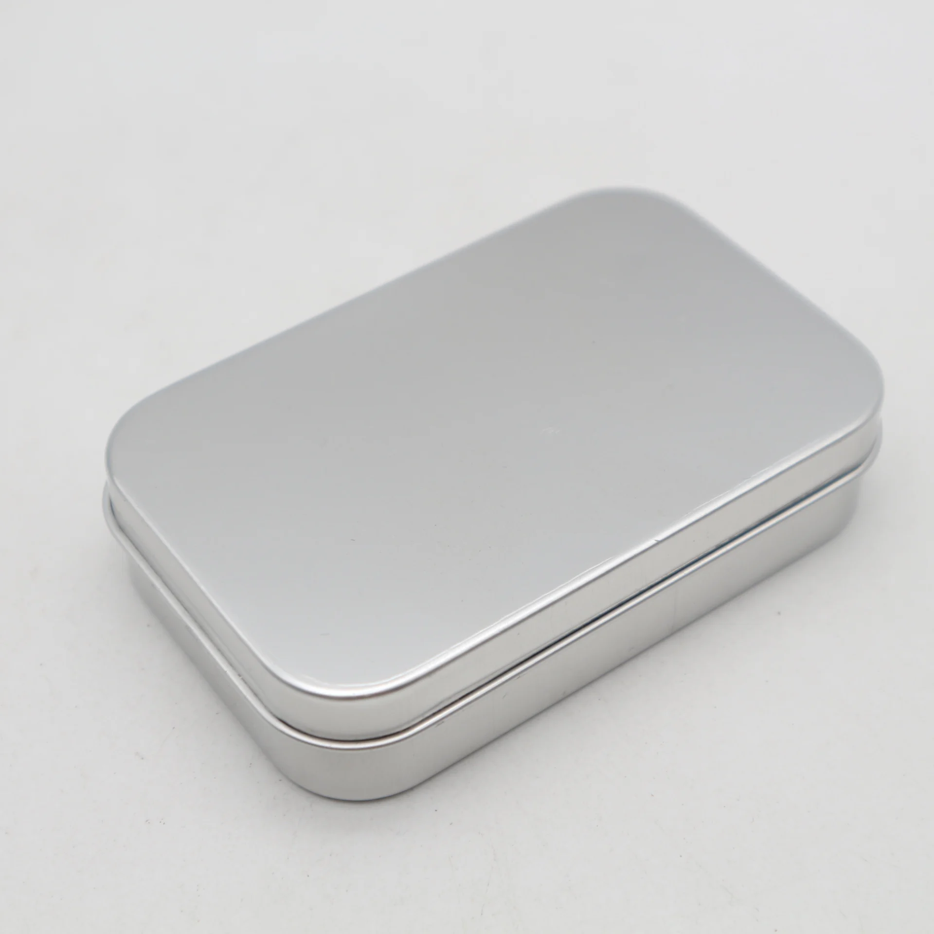 Tin Box For Gift Small Square Metal Black Tinplate Ecofriendly And Recyclable,Durable And Long