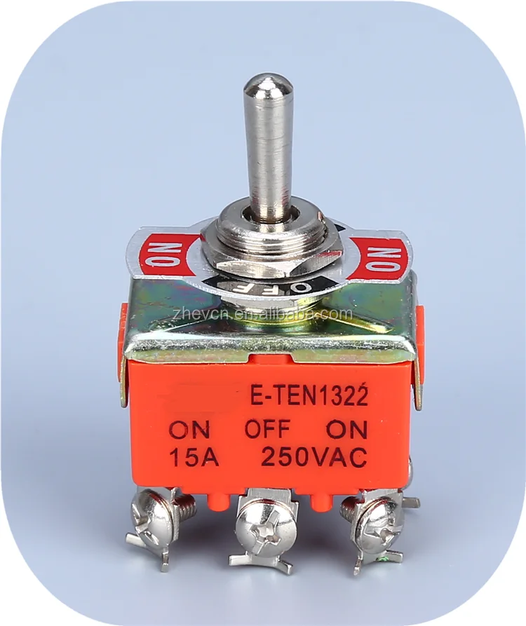 R-1322 Motor manualmente invertir el interruptor Perilla interruptor de palanca max15a 220v 250w 2015 