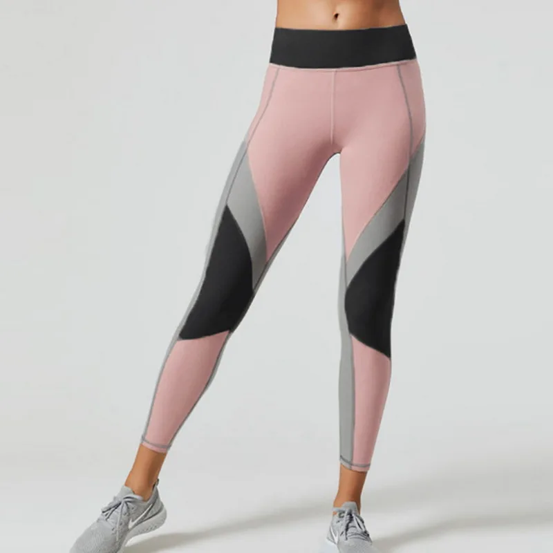 

Multiple Color Stylish Women Sexy Yoga Pants Girl High Waist Tight Sport Leggings Gym Wear Clothing