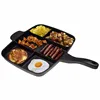 FDA SGS LFGB certification Hot sale 5 in 1 cast iron master pan