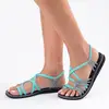 Summer European And American Beach Rope Clip Toe Women Flat sandals
