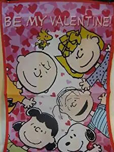Buy Be My Valentine Charlie Brown Snoopy Peanuts Garden 12 X 18