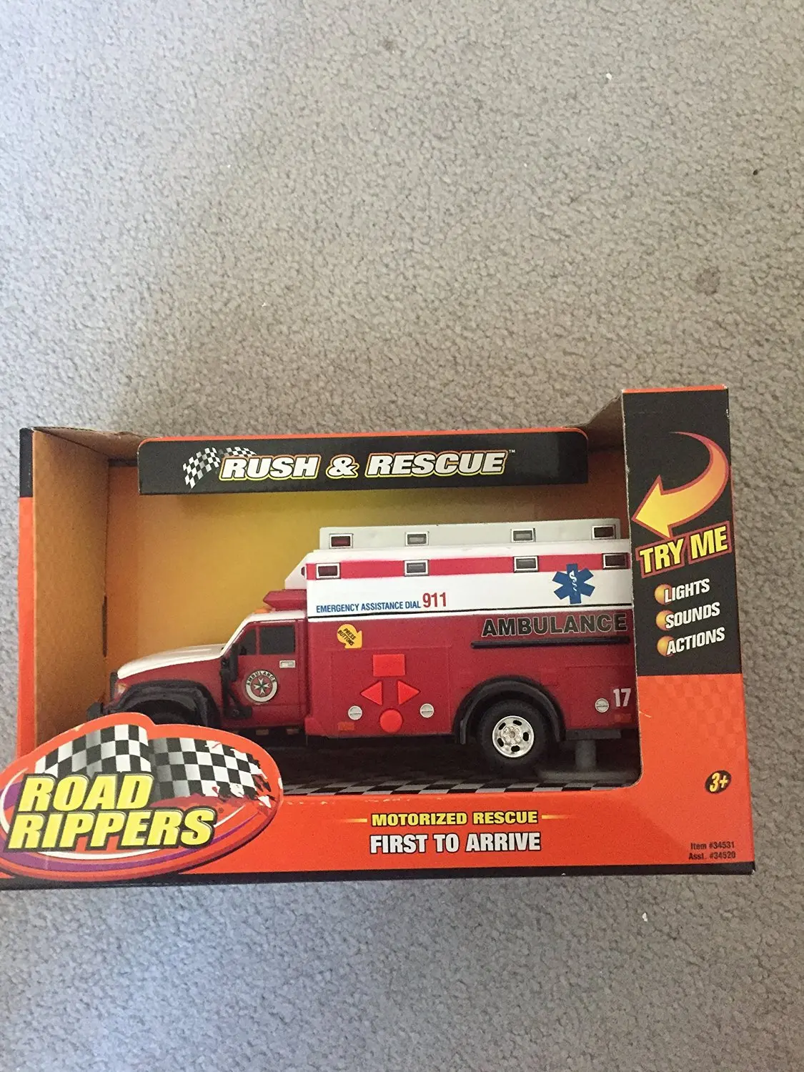 road rippers ambulance toy