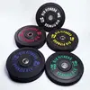 Manufacturer supply 51mm hole color rubber commercial competitive weight plates with best choice