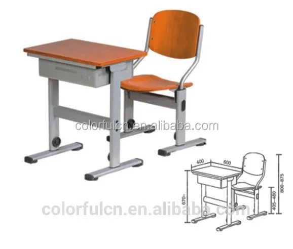 Hot Sale Primary School Library Furniture Xg 240 Plastic Student