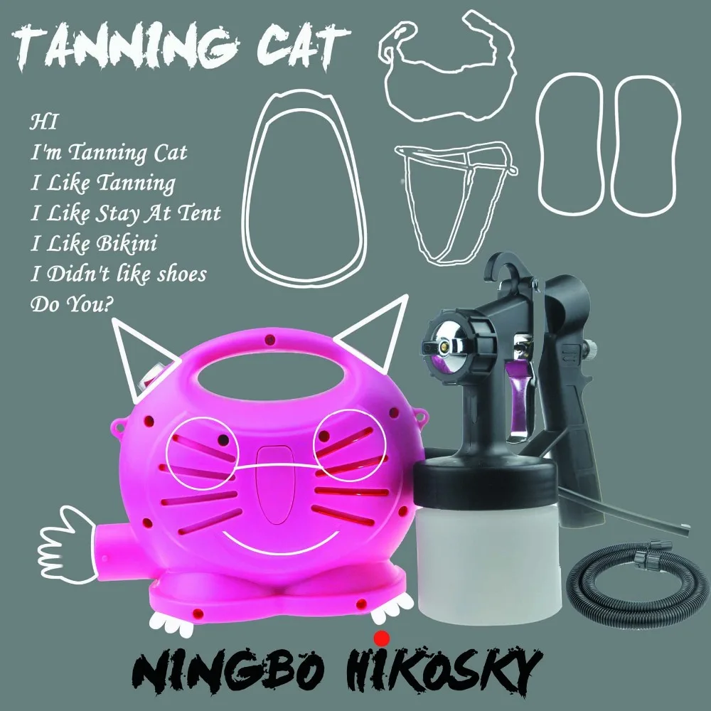 Sunless Spray Tanning Accessories Kit Tanning Feet Pads,Hair Net Caps