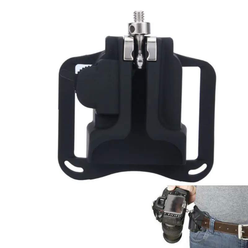 Hot Camera Quick Strap Holster Hanger Waist Belt Buckle Button Mount for Canon 600D 700D 650D