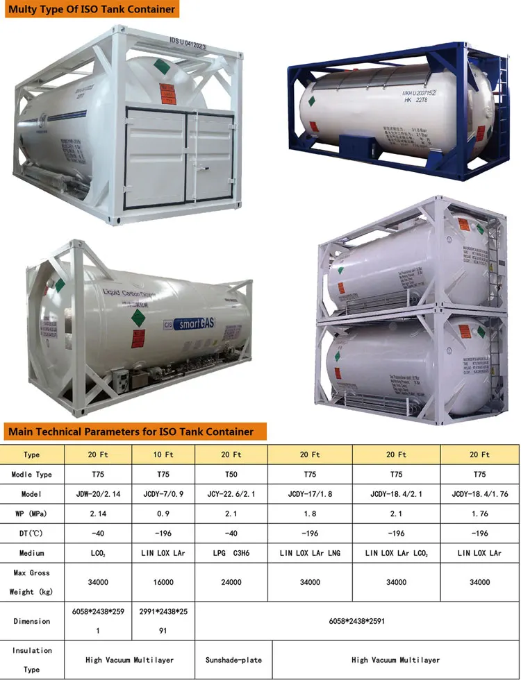 Asme Iso Standard Nitrous Oxide Gas 20ft Filled 19 Ton N2o Gas Iso Tank