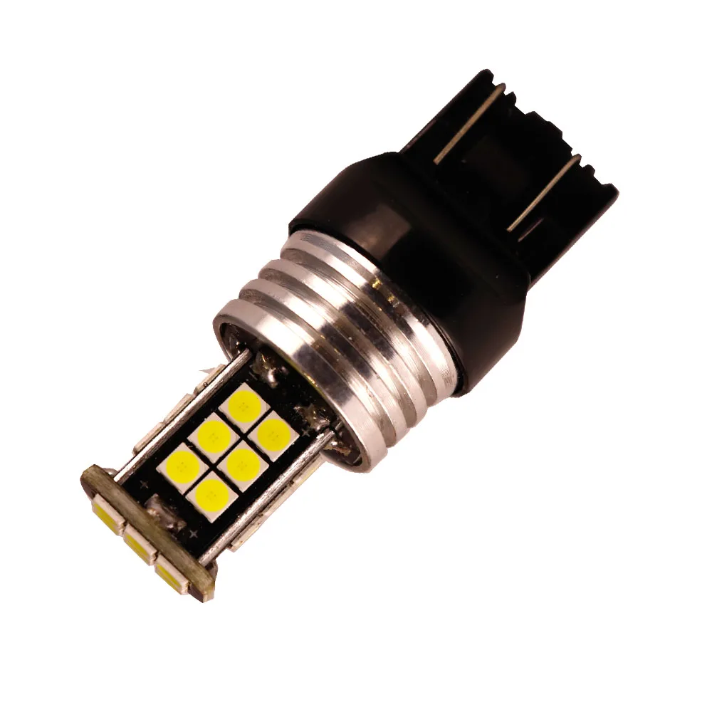 Super Bright T20 7440 24 Smd 3030 Led W21/5w 7443 0.25a Drl Turn Signal ...