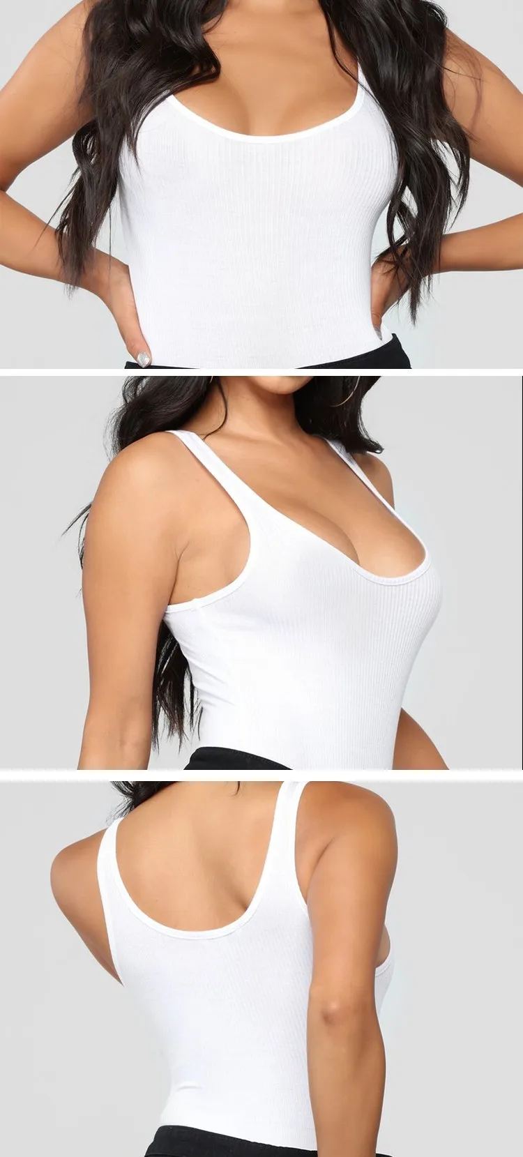 Bodysuit Soft And Comfortable Basic Thong With Bottom Snaps Women Fashion Bodysuit Buy 2021