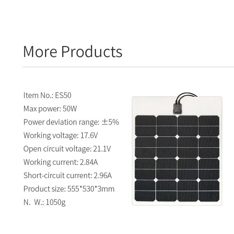 Wholesale Sunpower Solar Cell Yacht And RV 18V 120W Semi Flexible Solar Panel MC4 Output
