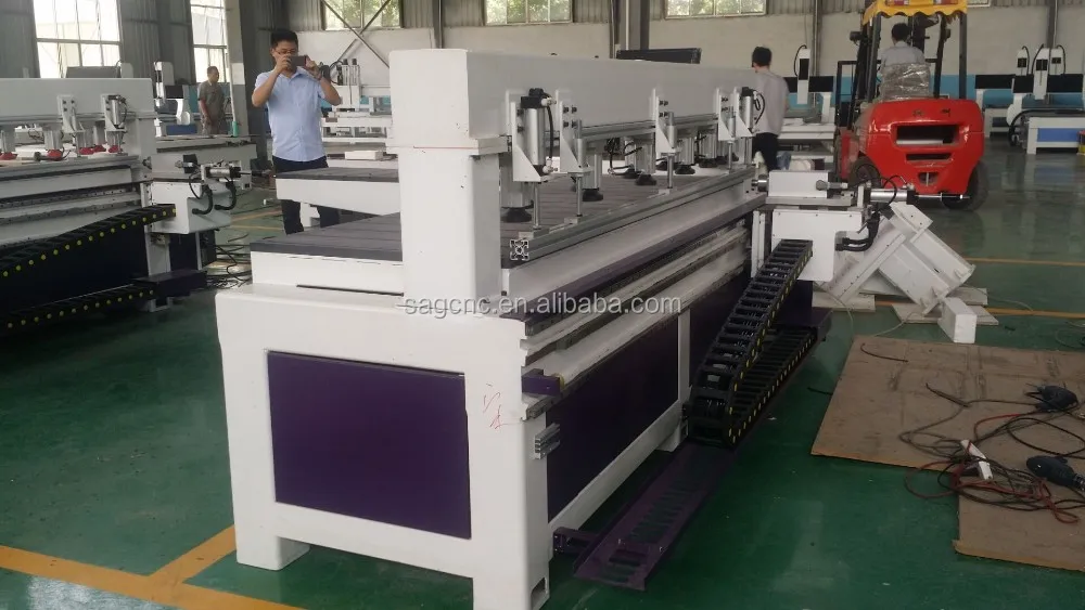 Horizontal Cnc Wood Drilling Machine Price Automatic Side Drilling 