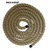 Wholesale 100% Natural Color Twisted Jute Rope For Packing Hemp Rope For Sale