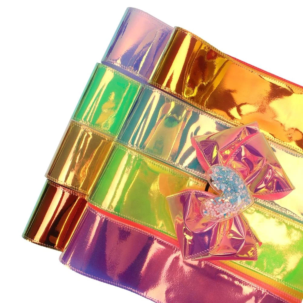 

Manufacture Plastic Ribbon Holographic Jelly PVC Ribbon Manufacture Plastic Ribbon