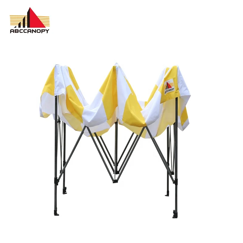 

ABCCANOPY Colorful Striped Gazebo Canopy Tent ez up 10x10 Caravan Shelters Tents for Events Booth Stretch Carnival Tent