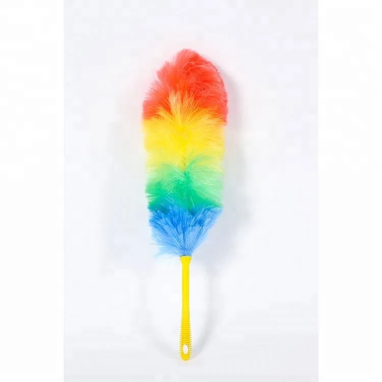

wholesale colourful handle pp plastic rainbow PP duster