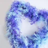 crochet yarn for Knit One Crochet too Fringe mixed color silk yarn 20 22 65/35 polyester cotton yarn