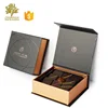 Classic White Cardboard Folding Chocolate Paper Packaging Gift Box With Pink Ribbon