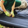 Weed control mat for home and garden agricultural ground cover net geotextile felt polyethylene plastic road mat