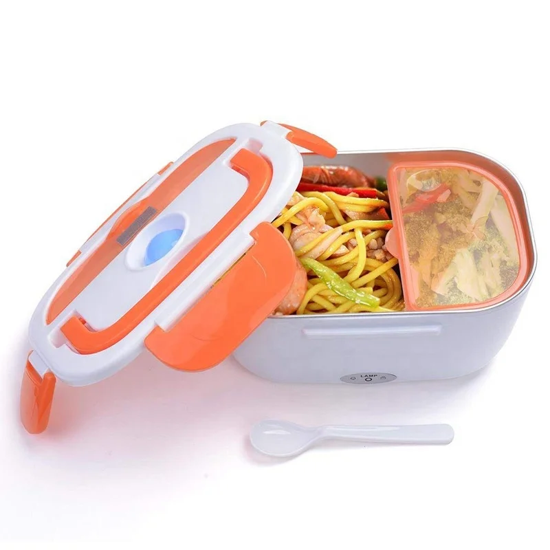 High quality 304 stainless steel Electric Heating Food Heater Lunch Box
