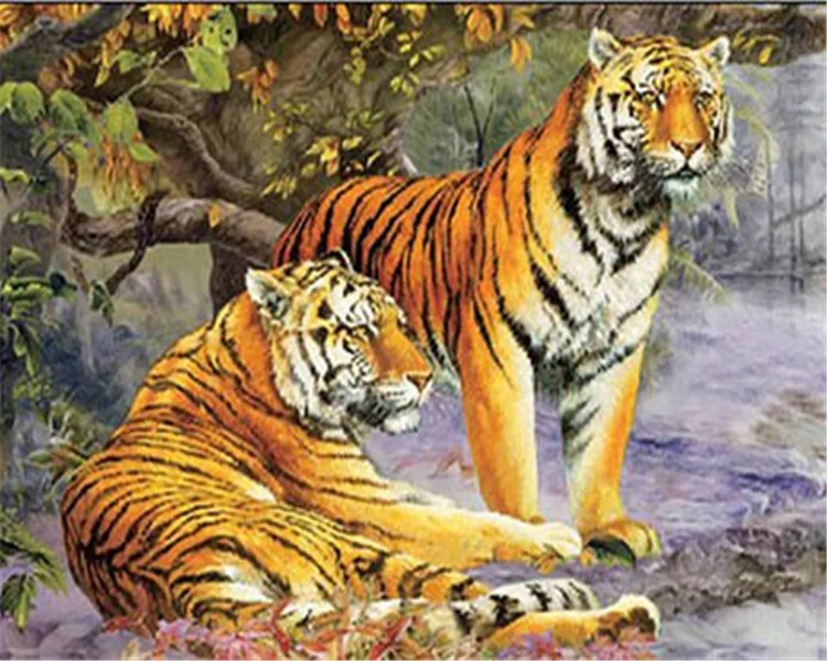 虎の絵 3D ヒョウ 豹 | www.eesppsantarosacusco.edu.pe