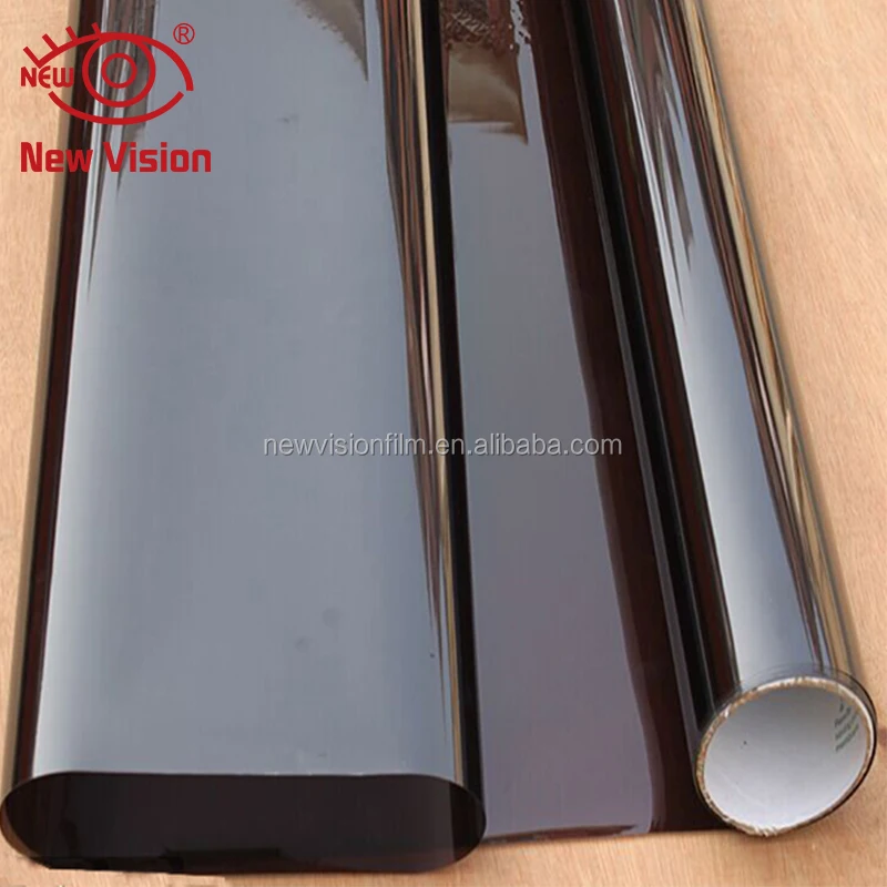 אוטומטי מירור כסף שחור כסף גוון רכב צד חלון שמש העברת חום זכוכית סרט מכונית