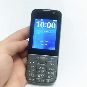 low price  cheapest  2.4 inch very ultra slim simple bar dual sim feature mobile phone China overstock lots