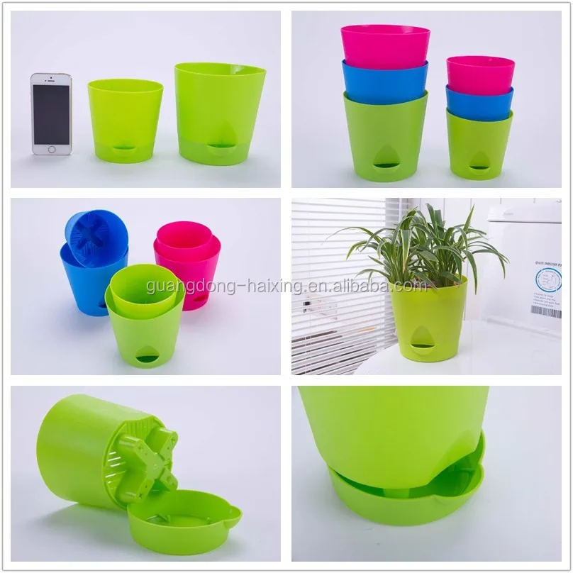 Customized Garden Decorating Plant Pot Plastic Flower Pots Wholesale