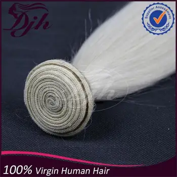 Best Quality Perfect Color Brazilian Hair White Bundle Hair