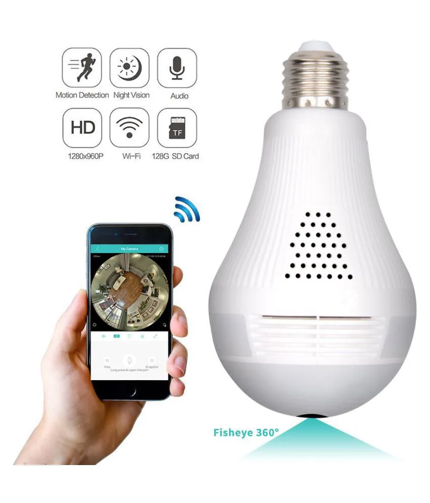 Home Security App Wifi Led Bulb Spy Lamp Camera Bulb - Buy Wifi Bulb ...