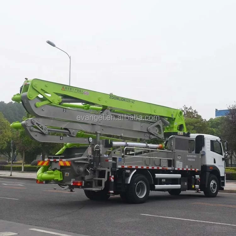 Zoomlion 38m Truck Mounted Pumps 38x5z Concrete Pump Truck For Sale