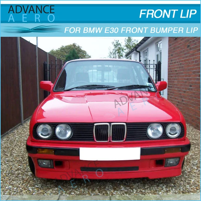 FOR BMW E30  84-92  3-SERIES LOWER VALANCE OE MTECH STYLE FRONT LIP BODY KITS DIFFUSER