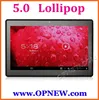 10 inch Quad Core Rockchip RK3128 Android 5.0 Lollipop Tablet computer 64GB BT connect TV wifi 3G