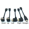 Up Down Left Right Angle Plug HDMI V1.4Extension Cable Male to Female Adapter