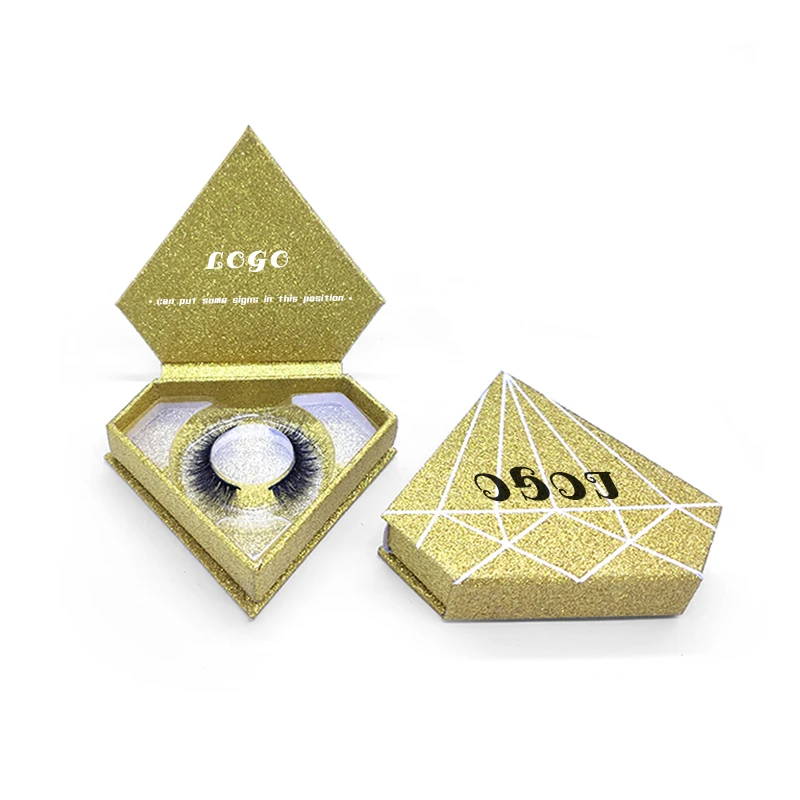 

SY shuying gold diamond empty eyelash packaging box