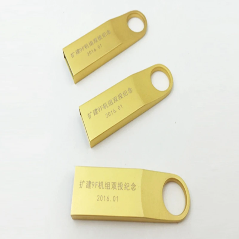 Samples Available Custom Logo Metal Shape Tiny USB Flash Drive - ANKUX.COM