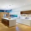modular kitchen designs with retractable dining table