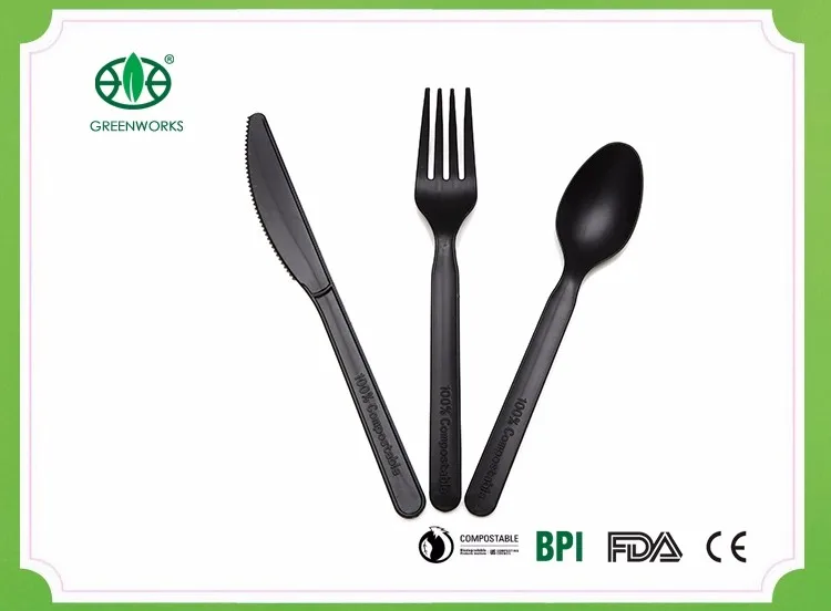 Greenworks High Quality Sturdy Disposable Flatware Compostable