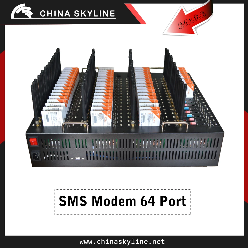 Hot Sale 64 Port Sms Gateway Hardware/ Bulk Sms Machine - Buy Bulk Sms ...