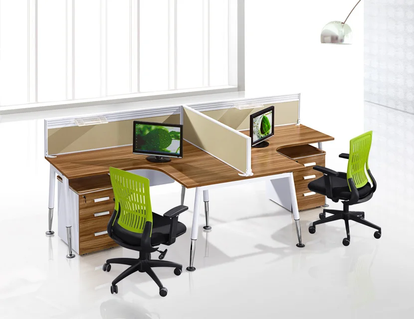 2014 New Classic Open T Shaped 2 Person Office Desk Cf P81607a