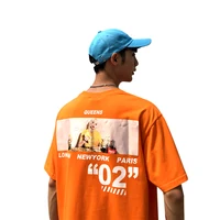 

Hot Selling Short Sleeve Polyester Men's Custom Oversize T Shirt Printing