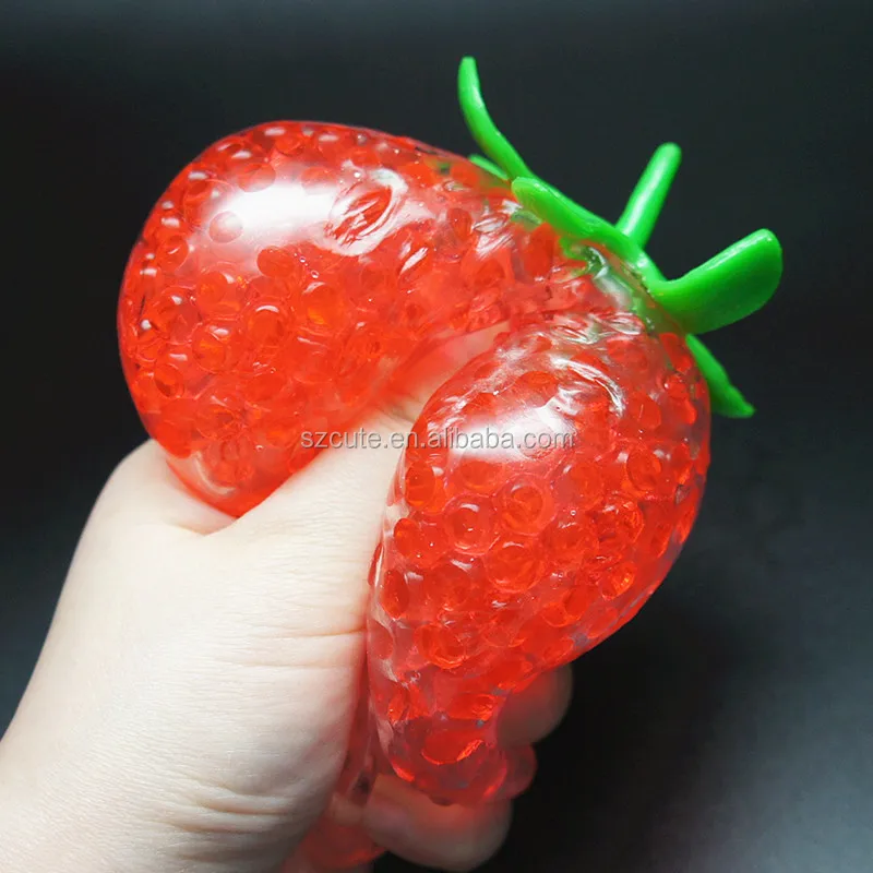 strawberry orbeez squishy