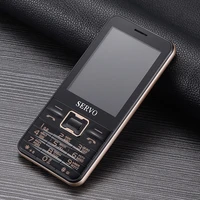 

SERVO V8100 Card Mobile Phone 2.8 inch Support Bluetooth FM MP3 GSM 4 sim mobile phone