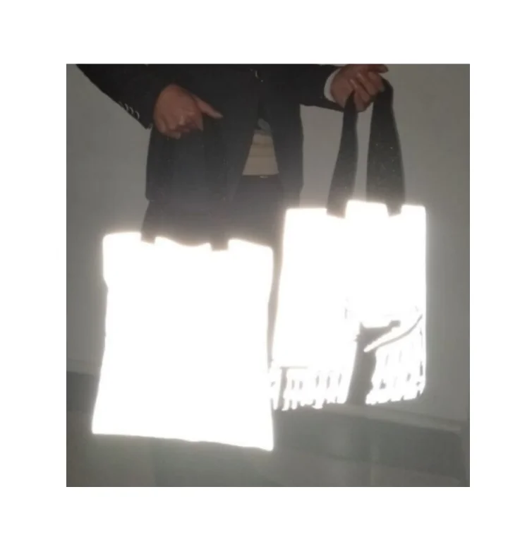 

reusable environmental protection hi vis reflective non woven bag for shopping, Yellow / silver / grey / red / blue etc