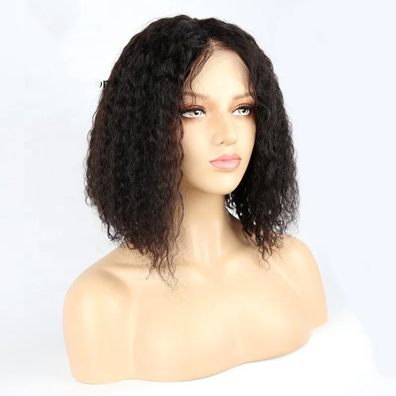 

New unprocessed long human hair lace front wig box braid wig