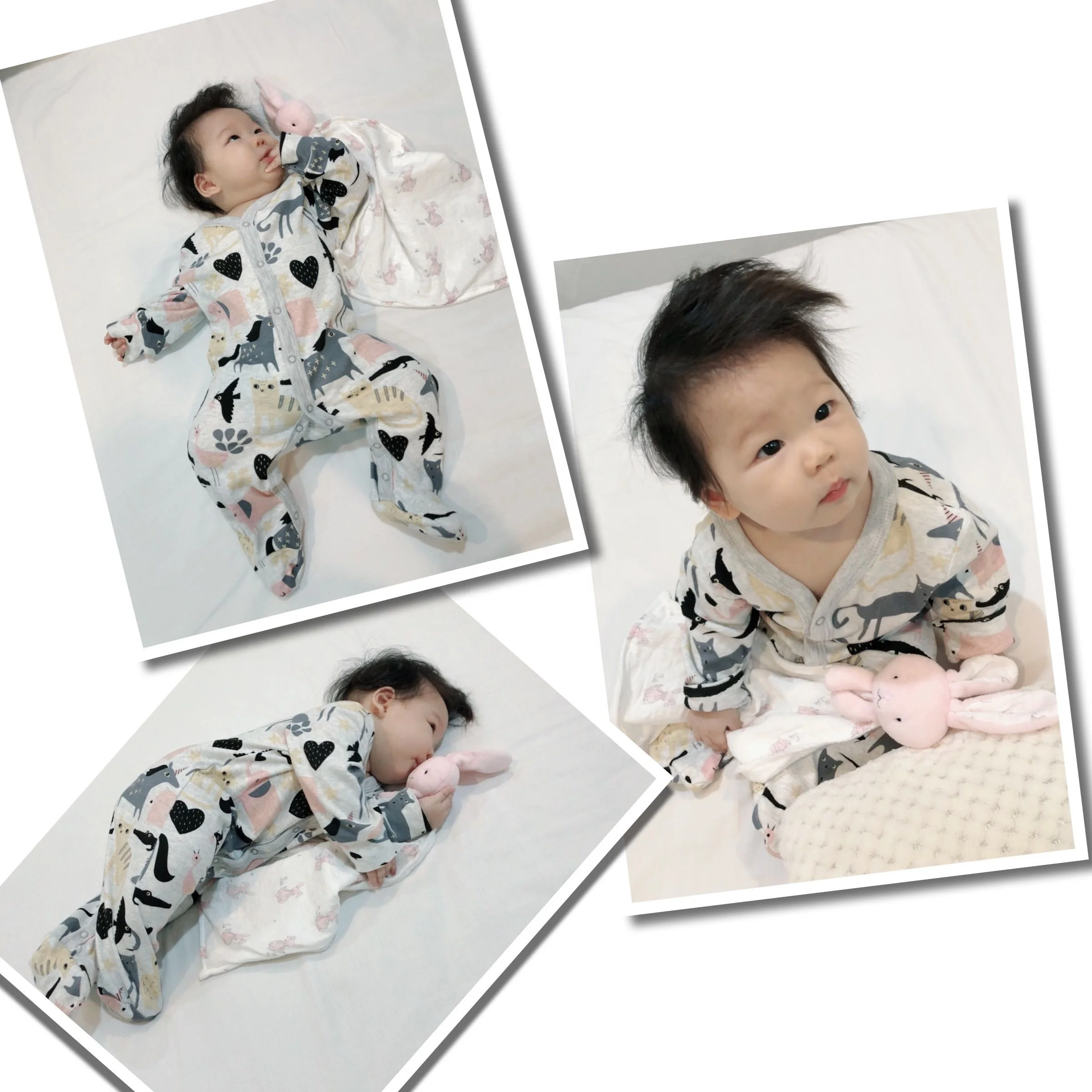 

Wholesale long sleeve soft cotton baby clothes romper, Picture