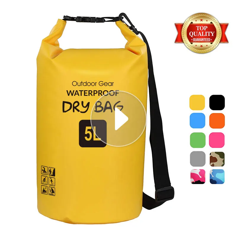 

Custom Logo Floating 2L-40L 500D Mesh PVC Tarpaulin Duffle Ocean Pack Waterproof Backpack Dry Bag, Multi-colors