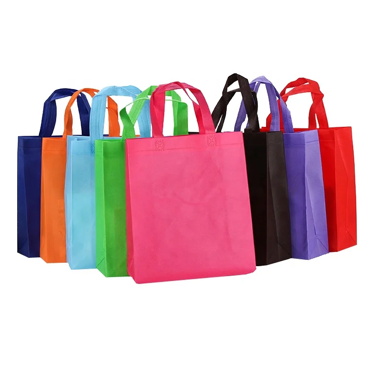 

Promotional recyclable pp spunbond non-woven tnt eco shopping bag